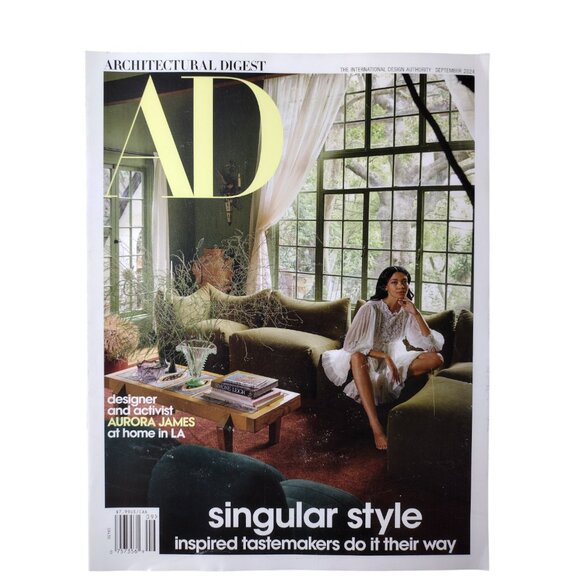 AD Architectural Digest Magazine 5 Issue Bundle 2024 Emma Roberts DIPLO - Picture 4 of 8